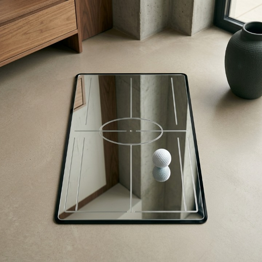 Miroir d'alignement de putting — l'outil pour corriger les erreurs d'alignement à la maison